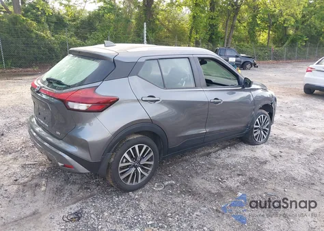 2023 Nissan Kicks Sv Xtronic Cvt из США, поврежденный, VIN 3N1CP5CV2PL506765